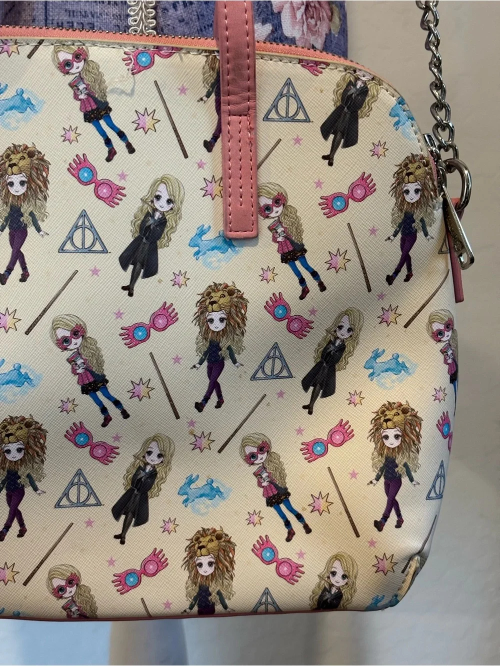 Loungefly Harry Potter Luna Lovegood satchel top handle bag